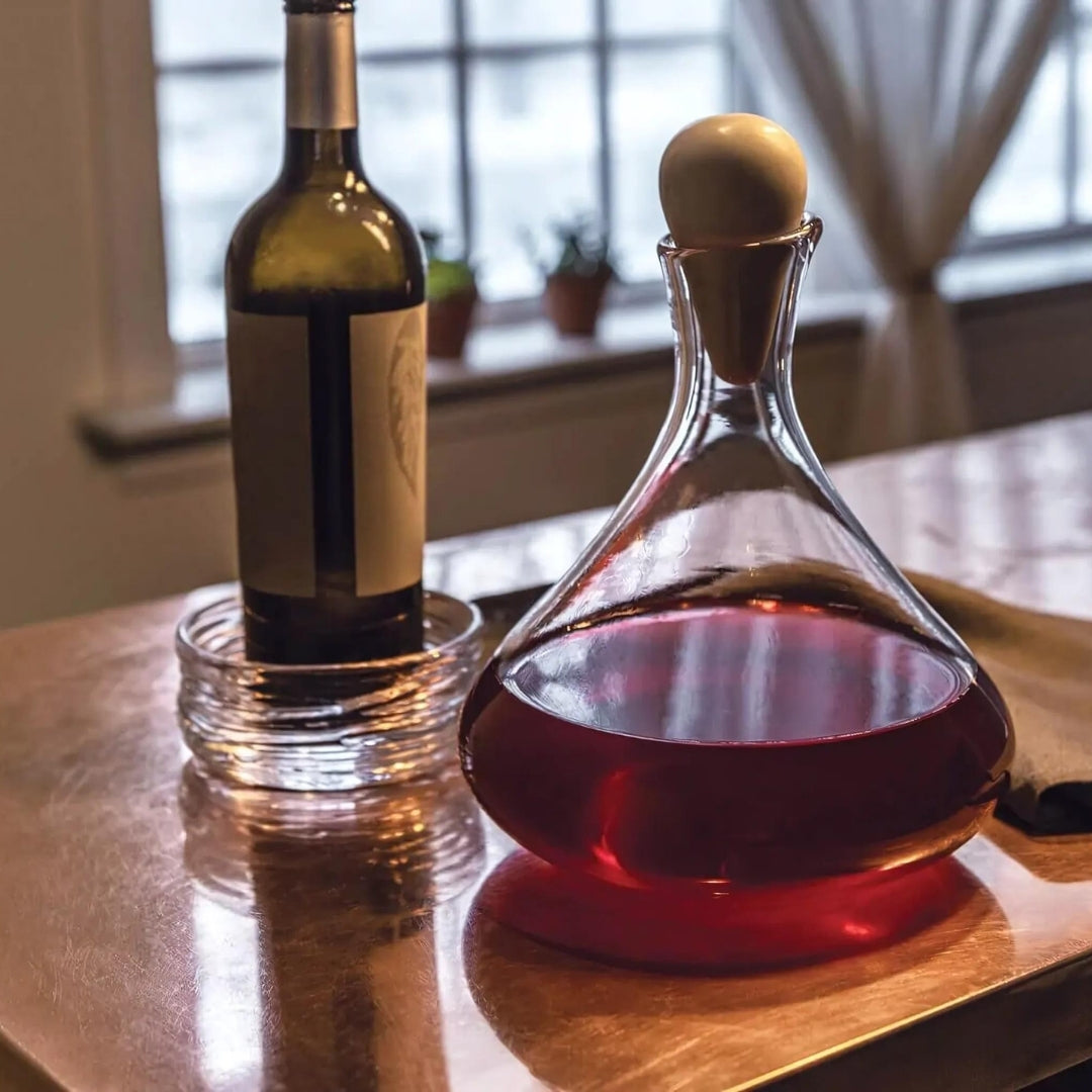 Vintner Wine Decantor with Marble Stopper