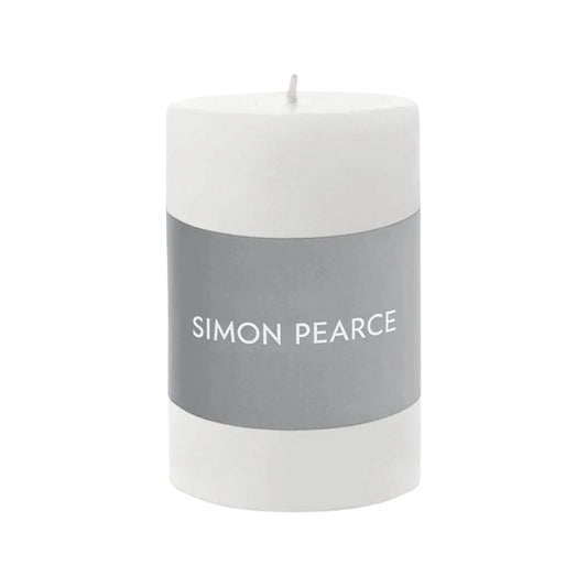 White Pillar Candle