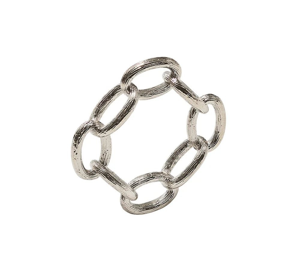 Chain Link Napkin Rings, S/4