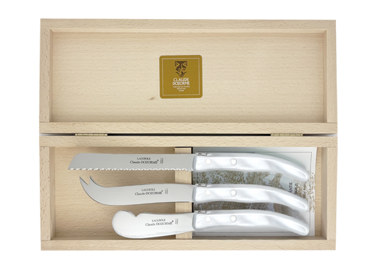 3PC Berlingot Breakfast Set in White
