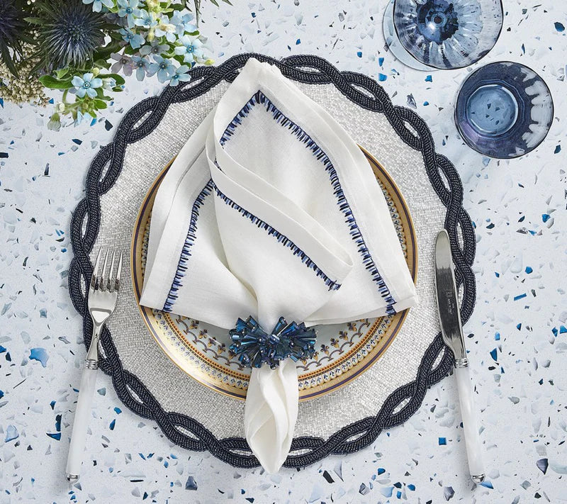 Filament Napkins, Navy, S/4