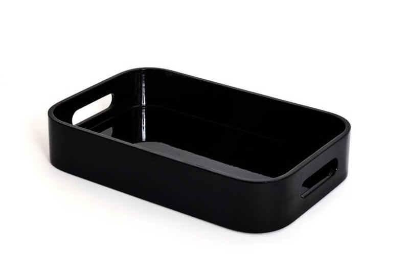 Black Lacquer Tray