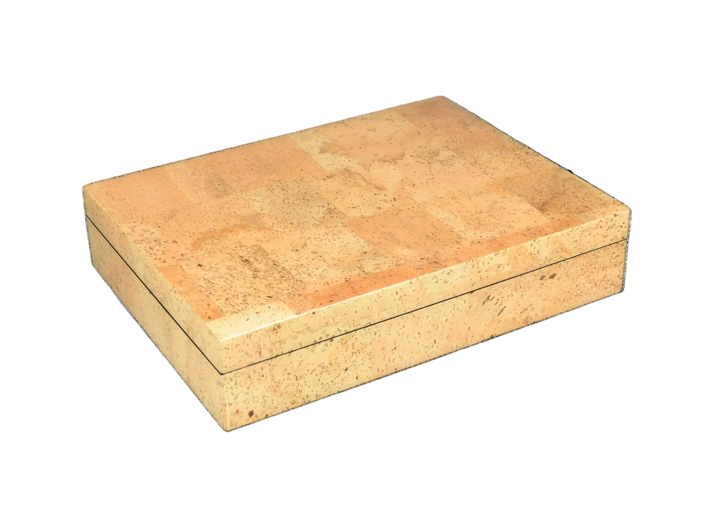 Lacquer Stationary Box - Cork