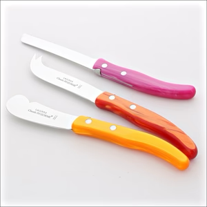3PC Berlingot Breakfast Set in Mixed Pink/Rouge/Orange
