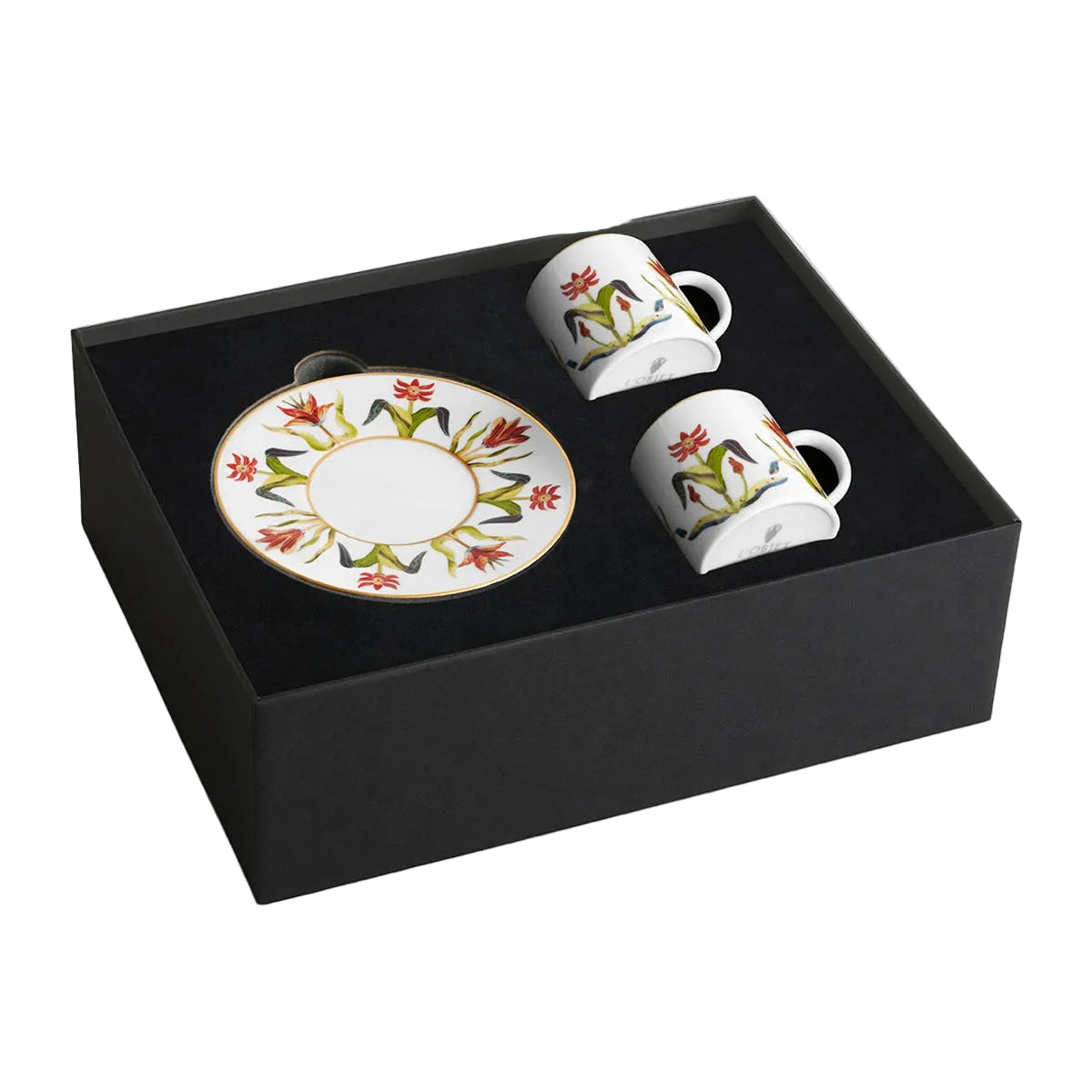 Grand Tour Espresso Cup & Saucer, Set of 2