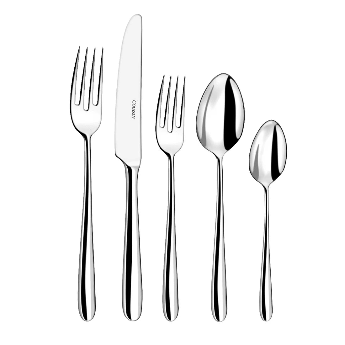 Fusain Stainless Steel - 5-Piece Place Setting