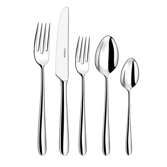 Fusain Stainless Steel - 5-Piece Place Setting